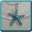 Enamel Starfish Wine Glass Charm