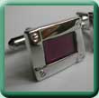 Enamel Rectangle Cufflinks