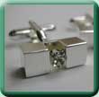 Set Rectangle Cufflinks