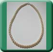 6mm imitation pearl necklace