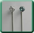 Mounted Gemstone Cravat Pins