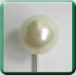 Round Imitation Pearl Tie/Cravat Pin