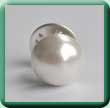 Round Imitation Pearl tie Tack