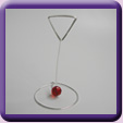 Martini Glass Place Card Holder