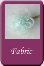 Fabric Hair Grips (Organza)