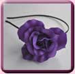 Fabric Rose Fascinator/Hair Band