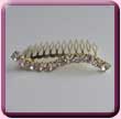 Crystal Wave Hair Comb