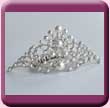 Pearl Pyramid Tiara Comb