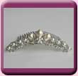 Vintage Pearl Drop Tiara Comb