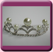 Pearl on a Wave Half Crown Comb