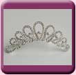 Ribbon Loops Tiara Comb