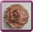 Mocha Floaty Rose Fascinator