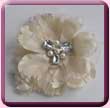 Gold Jewel Flower Fascinator