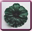 Bottle Green Poppy Fascinator