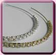 6mm Rhinestone Row Hair Band