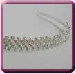 Pearl Diamante Row Hair Band