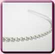 4mm Rhinestone Row Alice Band