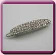 Elongated Oval Hair Clip