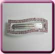 Hollow Rectangle Wave Hair Clip