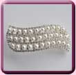 Dotty Pearl Wave Hair Clip