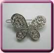 Round Wing Butterfly Hair Clip