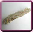 Twisted Diamante Hair Clip