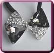 Chunky Crystal Bow Hair Elastic