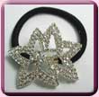 Double Stars Hair Elastic