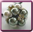 Pearl Crystal Ball Hair Elastic