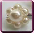 Flower Pearl Cluster Hair Grip