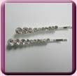 Graduated Crystal Row Hair Grips