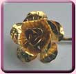 Large Metal Rose Hair Grip