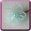 Mini Organza Flower Hair Grip