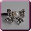 Mini Pearl Bow Hair Grip