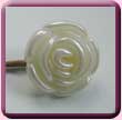 Pearlised Rose Hair Grip