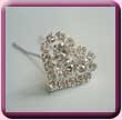 Diamante Heart Hair Pin