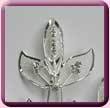 Mesh Leaf Hair Pin