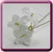 Fabric Gypsophila Hair Pin