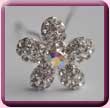 Diamante Daisy Hair Pin