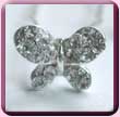 Mini Diamante Butterfly Hair Pins