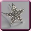 Pointed Crystal Star Hair Pin