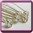 Rhinestone Hair Pins